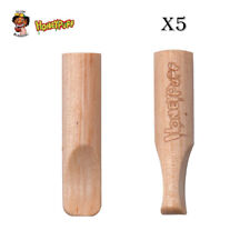 HONEYPUFF -5 X White Grape Woods Mouthpiece Filter Tips Smoking Wooden Mouthtips picture