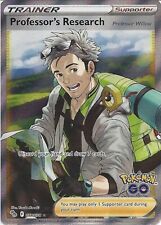 Pokémon Card - Professor's Research 078/078 Pokemon Go Holo Rare Full Art picture