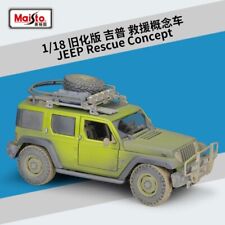 MAISTO 1:18 Jeep Rescue Concept Alloy Diecast Vehicle Car MODEL TOY Gift Collect picture