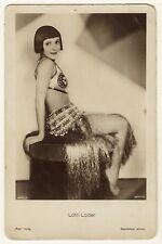 PRETTY ACTRESS LOTTI LODER AND HER “DUTCH CUT” (RISQUE RPPC) picture
