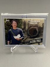 2017 Topps The Walking Dead Evolution Relic Card Glenn Rhee 41/50 picture