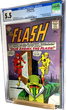 Flash #147 9/64 CGC 5.5 (SSC176 2nd App Reverse Flash Cover Homage to Flash #123 picture