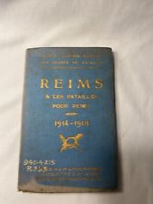 Reims & Les Batailles Pour Reims 1914-1918 Michelin WW1 Second Battle for Marne picture