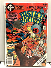 DC SPECIAL #29 ICONIC NEAL ADAMS COVER JUSTICE SOCIETY WWII  BATMAN 1977 L@@K picture