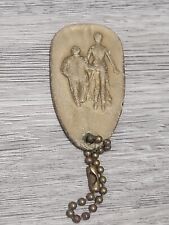 Vintage Naughty Plastic Risqué OH Keychain Man Grabbing Woman Inappropriate picture