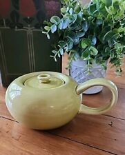 Vintage Russel Wright American Modern Steubenville Chartreuse Sugar Bowl & Lid picture