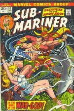 Sub-Mariner #57 VG+ 4.5 1973 Stock Image Low Grade picture