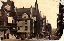 Vintage Postcard- John Knox House, Edingurgh. Cancellation 1909. Rough shape. picture