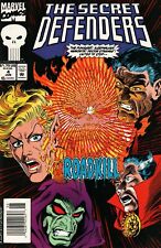 The Secret Defenders #4 Newsstand Cover (1993-1995) Marvel Comics picture
