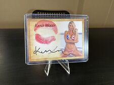 2023 Collectors Expo Model Kayla Moody Autographed Kiss Card picture