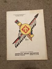 1951 American Indian Exposition Program Anadarko Ok. Fighting Thunderbirds Army picture
