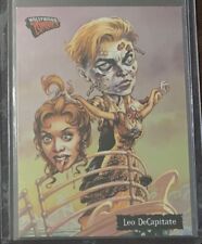 2007 Topps Hollywood Zombies Leonardo DiCaprio Silver Foil Leo Decapitate Rookie picture
