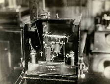 The Marconi Wireless Set Which Was Used On The Carpathia To Pick U- Old Photo picture