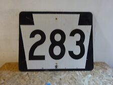 PENNSYLVANIA PA US-283 highway route road traffic sign small block chevy picture