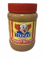 RARE 1992 Bozo The Clown Peanut Butter Expired New Old Stock Unopened Full picture
