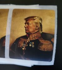 General Emperor Donald Trump Funny Political Sticker Napoleon Bonaparte Parody  picture