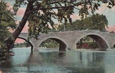  Postcard The Old Leeds Bridge near Catskill NY  picture