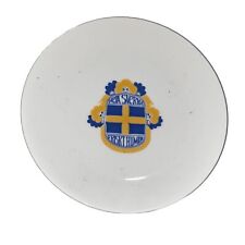 VTG 1960’s Heja Svergie Friskt Humor 8.5” Plate Sweden Scandinavian Ceramic picture