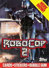 ROBOCOP 2 MOVIE 1990 TOPPS TRADING CARD BOX TOPPER PROMO POSTER picture