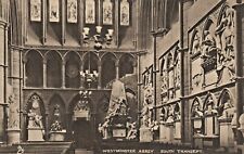 Vintage Postcard CHURCH  TUCK'S  WESTMINSTER ABBY, SOUTH TRANSEPT  UNPOSTED picture