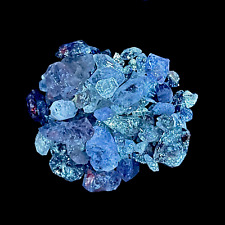 UV Reactive Petroleum Quartz Crystal Points, Fluorescent Pakimer Diamonds, Enhyd picture
