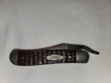 CASE XX 61953L SS RED/Brown BONE RUSSLOCK KNIFE picture