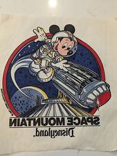 Original Vintage Mickey Mouse Space Mountain Iron On Transfer Disneyland Walt... picture