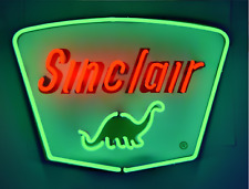 New Sinclair Dino Gasoline Neon Light Sign 20