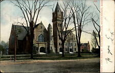 Mary Lyon Hall Mt Holyoke College South Hadley Massachusetts ~ c1905 UDB picture