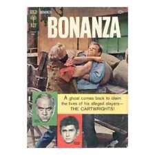 Bonanza #19 1962 series Gold Key comics Fine+ Full description below [l' picture