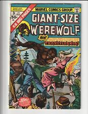Giant Size Werewolf #3 (1975) FN+ MARVEL COMICS picture