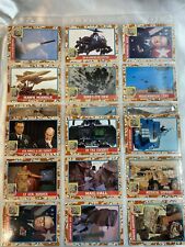 1991 Topps Desert Storm Trading Cards Complete 2nd Series w/10 Stickers Sleeves picture