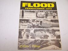 FLOOD PENNSYLVANIA-1972 COLLECTOR'S EDITION SOFT BOUND BOOK of HURRICANE AGNES picture
