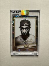 2023 GAS Trading Cards Tupac Shakur #1 Cracked Ice Facsimile Signature RC /100 picture