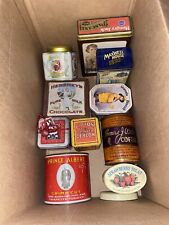 Lot of 10 Vintage Tin Cans and Tin picture