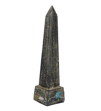 RARE ANCIENT EGYPTIAN ANTIQUE Obelisk Old Pharaonic Masala with Scarab Life Boat picture