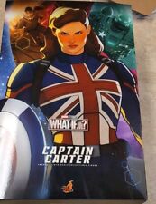 Hot Toys Marvel What If? Captain Carter Sixth Scale Figure: TMS059 With SHIPPER  picture