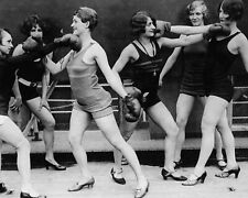 Lady women's Boxing Lesson Nice Outfits 1930s   8x10 Photo picture