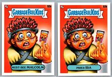 A Clockwork Orange Kubrick Malcolm Alex Garbage Pail Kids GPK Spoof 2 Card Set picture