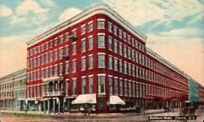 RATHBUN HOTEL In ELMIRA, NY On Vintage Unused Postcard picture