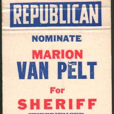 1960s Marion Van Pelt Huntington County Sheriff Indiana Republican Party Vote picture
