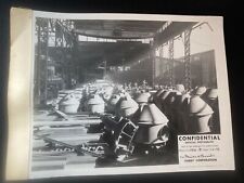 1943 Darby Corp Confidential Official Photograph Forges for Mines and Bombs picture