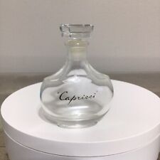 Vintage Lalique Capricci EMPTY Perfume Bottle Small Clear with Stopper France picture