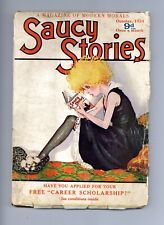 Saucy Stories Pulp Oct 1922 Vol. 16 #7 VG picture