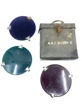 N.A.F 311389-6 WWII Signal Light Kit / Lenses / Pilot Aircraft Cockpit picture