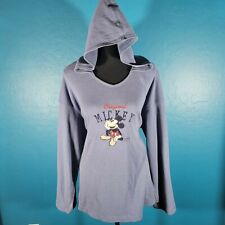 The Disney Store Gray XL Original Mickey Hoodie Sweatshirt picture