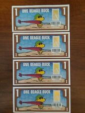 Cedar Fair $1.00 Beagle Buck, The 2014 series,  The Peanuts Snoopy Cedar point picture