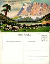 Seebensee with Wetterstein Tyrol Germany Postcard Unused (42814) picture