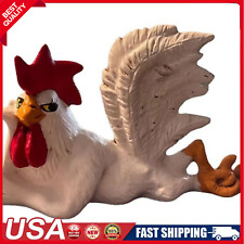 Cock Rooster Hen Family Resin Animal Figurine Statue Home Decoration picture