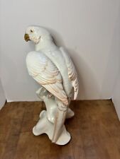 Karl Ens Germany Parrot Figurine Statue 9.75” Tall *For Repair* picture